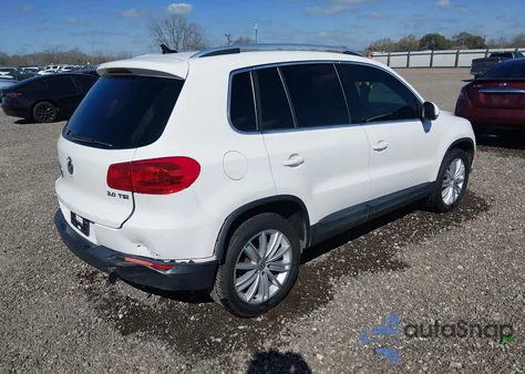 2014 Volkswagen Tiguan Sel from USA, damaged, VIN WVGAV3AX4EW545525